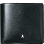 Portafoglio portamonete 4 c. credito Meisterstuck pelle nero